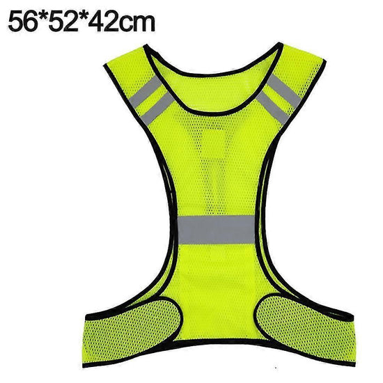 Reflective Running Vest, security Night Gear for Men and Women Walking or Jogging
