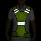 Reflective Running Vest, security Night Gear for Men and Women Walking or Jogging