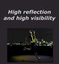 Reflective security Vest, Adjustable Reflector Gear Strap for Running and Cycling