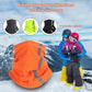 Reflective Neck Gaiter, Cold-Proof Breathable Neck Gear with Strip for Cycling