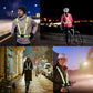 10 Pack Reflective Vests, Adjustable High Visibility security Gear for Men, Women & Babies