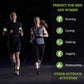 8 Pcs Reflective Bands, High Visibility Wrist & Ankle Straps for Walking or Running