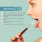 4PCS Stainless Steel Tongue Scrapers, Metal Oral Cleaner for Bad Breath - Family Pack