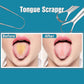 3 Pack Stainless Steel Tongue Scrapers, Portable Metal Tongue Cleaner for Oral Care
