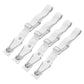 4PCS Adjustable Bed Sheet Holder Clips, Corner Fasteners and Grippers for Fitted Sheets