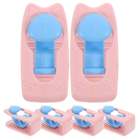 6PCS Plastic Bed Sheet Clips, Bedding Sheet Grippers and Holders