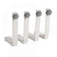 4PCS Bed Sheet Holder Fasteners with Mattress Cover Clips, Gray