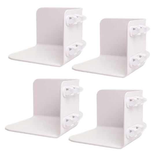 4PCS Bed Sheet Holders with Fitted Lock Straps for Enhanced Grip