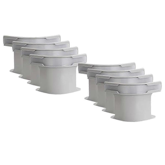 8PCS Lock Bed Sheet Holders, Fitted Sheet Straps for Tight Fit