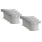 8PCS Lock Bed Sheet Holders, Fitted Sheet Straps for Tight Fit