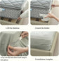 Grey Bed Sheet Holder Straps, Heavy Duty Corner Clips for Mattress and Bedding