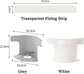Grey Bed Sheet Holder Straps, Heavy Duty Corner Clips for Mattress and Bedding