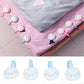4-in-1 Bed Sheet Clips, Quilt Buckle Holders, Non-Slip Fasteners