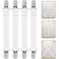 4PCS Adjustable Bed Sheet Straps, Elastic Grippers for Bedding