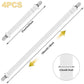 4PCS Adjustable Bed Sheet Straps, Elastic Grippers for Bedding