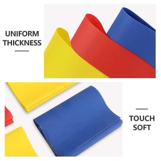 Yoga Resistance Band Set for Stretching & Home Fitness