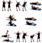Pilates Bar Kit with Resistance Bands for Home Yoga & Gym Workout