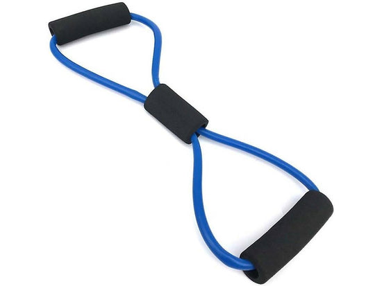 Blue Yoga Resistance Band for Home & Gym