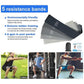 5pcs Resistance Loop Band Set with Bag for Home & Gym