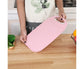 Chopping Block Food Grade Non-Slip 4 Colors Kitchen Cutting Board for Kitchen-Pink