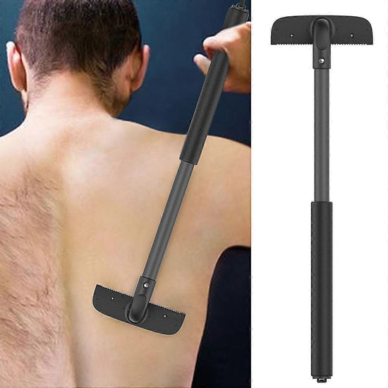 Retractable Back Shaver & Body Hair Trimmer for Men