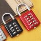 2pcs 10-Digit Luggage Locks - Metal Code Padlocks for Gym, Travel, Backpack