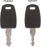 2 Keys for Master Luggage Locks - Universal Key Replacement Set