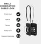 Premium Cable Combo Lock - Coded Travel Lock for Luggage