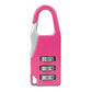 3-Digit Travel Luggage Lock - Small Combination Lock for Bags