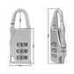 3-Digit Travel Luggage Lock - Small Combination Lock for Bags