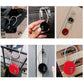 3-Digit Mini Combo Padlock - Resettable Luggage Lock for Travel