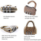 4pcs Vintage Mini Padlock - Diary & Luggage Combo Lock Set