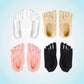 4 Pairs Women Toe Socks, Separated Yoga Pilates Grip Socks, 5-Toe Design