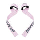 2pcs Padded Weight Lifting Straps, Anti-Slip Wrist Grip for Gym Fitness, Pink