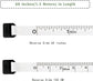 2pcs Fabric Tape Measure Retractable Body Measuring Tape Soft Sewing Tool