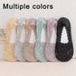 Lace Ballet Socks Transparent Low Non-Slip Breathable Socks for Women