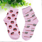 Winter Socks for Men & Women Teeth Pattern non-slip Warm Cozy Socks