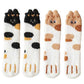 2 Pairs Girls Mid-Calf Winter Socks Cute Warm Soft Casual Socks for Cold Weather
