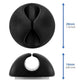 10pcs Black Cable Clamps Cable Holders for 8mm Cables Wire Organizer Management