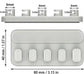 Cable Holder Organizer for Desk or Home Wire Management Solution