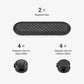 2pcs grip Cable Holders Black Cord Organizer for Desktop or Nightstand