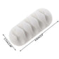 2pcs Cable Holders with 5 Cable Slots White Desk Organizer Wire Management Clips