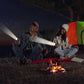 2pcs Hand-Crank Solar Flashlights Emergency Mini LED Torch for Survival Kits