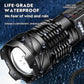 Rechargeable Tactical LED Flashlight Bright Torch for Camping & Emergencies