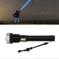 Super Bright Zoomable Flashlight USB Rechargeable Waterproof Aluminum Outdoor Torch