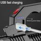 Rechargeable LED Tactical Flashlight Waterproof Bright Torch for Camping