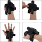 Flashlight Gloves & Holster Set Wrist Support Holder for 20-38mm Diameter Flashlights