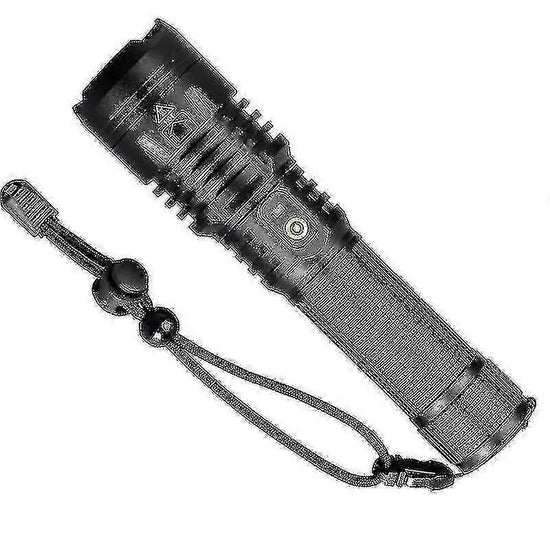 P70 High Power Flashlight Portable Outdoor Torch Rechargeable LED Light