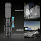 P70 High Power Flashlight Portable Outdoor Torch Rechargeable LED Light
