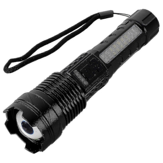 Rechargeable Outdoor LED Flashlight Portable Handheld Torch for Camping & Hiking